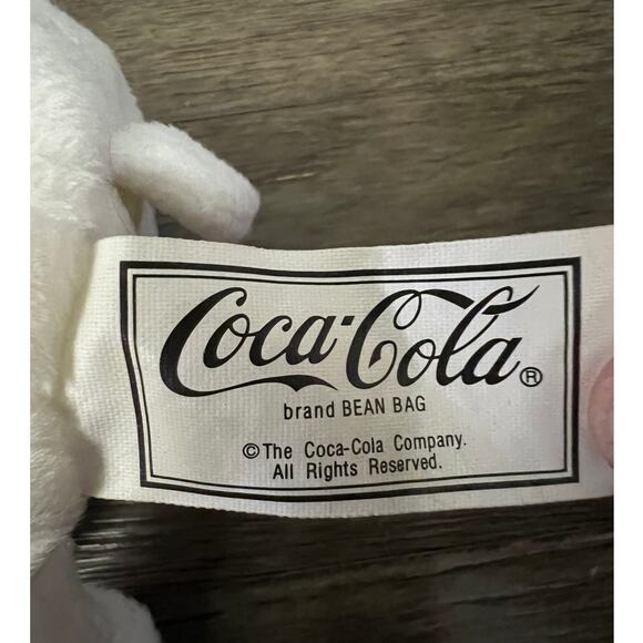 Coca-Cola Polar Bear With Scarf W/ Hang Tag - Picture 5 of 6